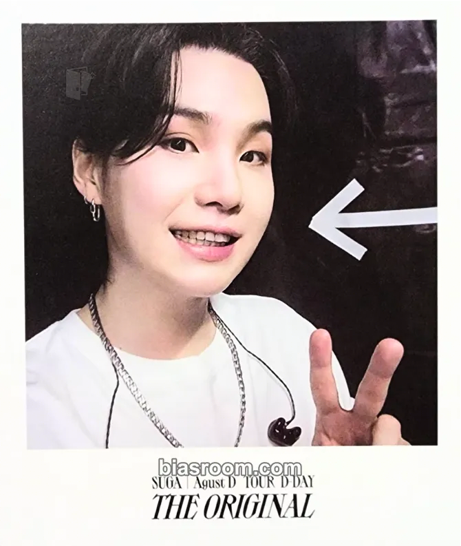 SUGA D-DAY The Original Photocard - BTS - BTS K-pop photocard