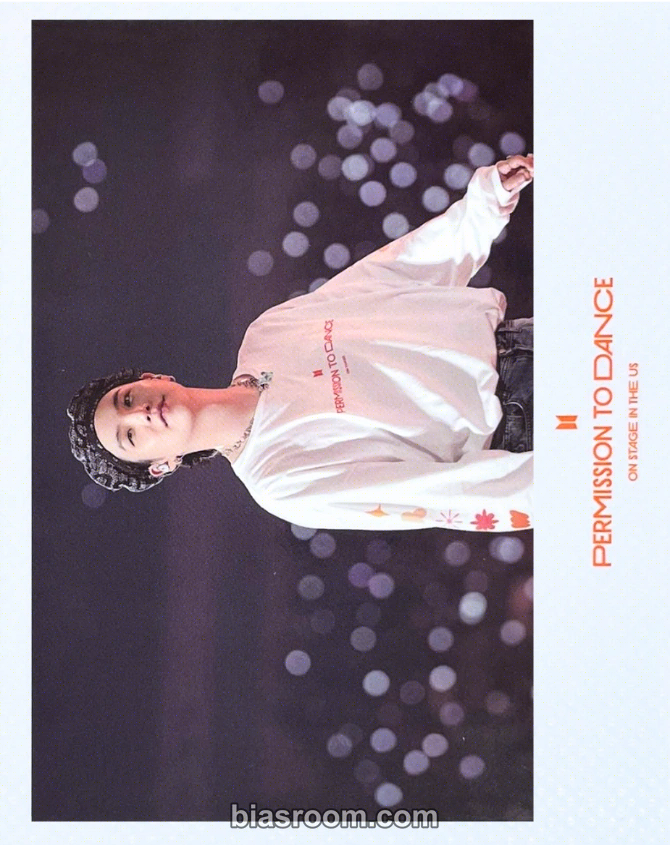 SUGA Permission To Dance On Stage in THE US Photocard - BTS - BTS K-pop photocard