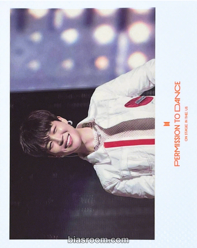 Jimin Permission To Dance On Stage in THE US Photocard - BTS - BTS K-pop photocard