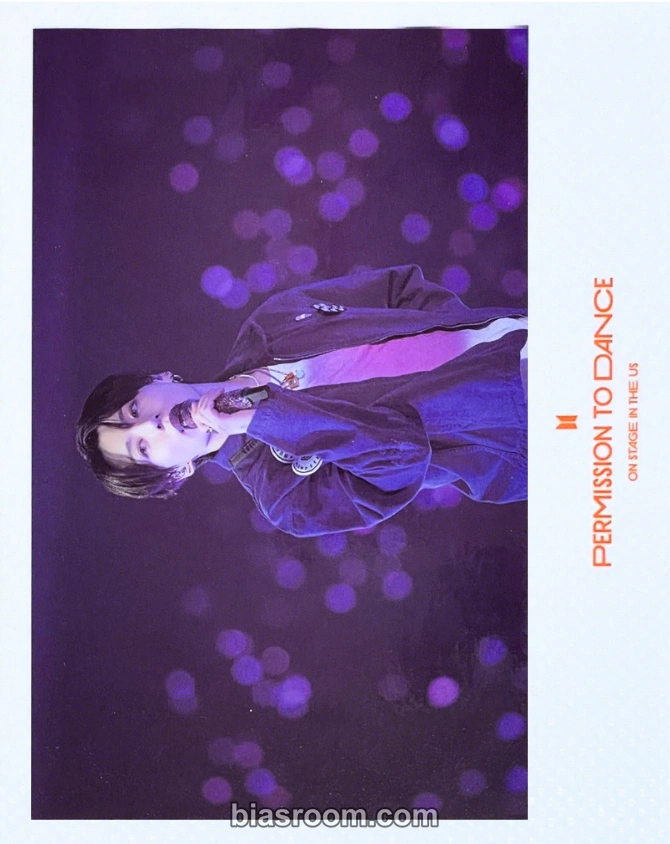 Jungkook Permission To Dance On Stage in THE US Photocard - BTS - BTS K-pop photocard