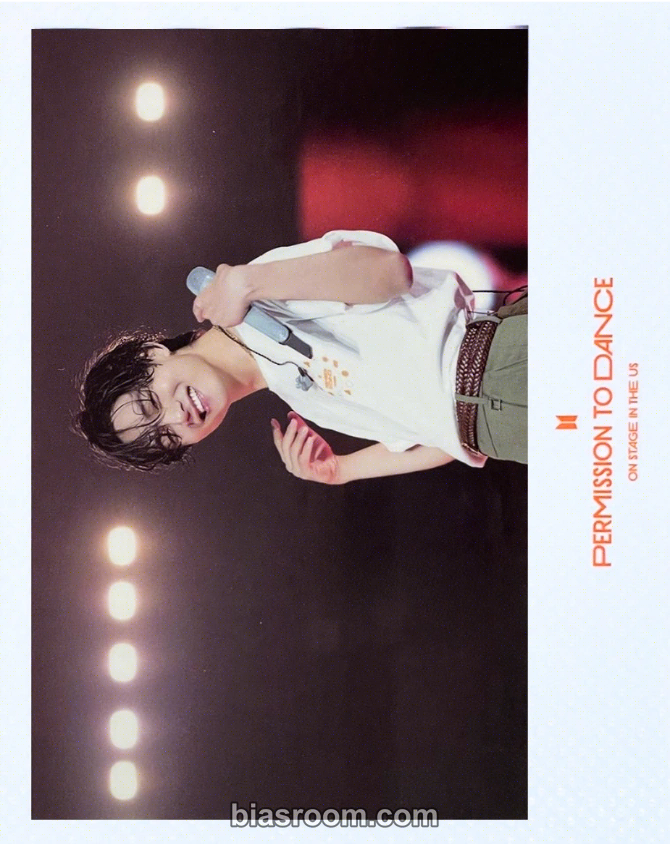 V Permission To Dance On Stage in THE US Photocard - BTS - BTS K-pop photocard