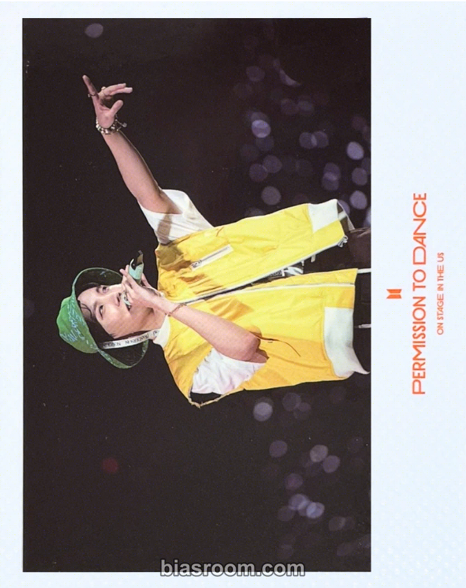 j-hope Permission To Dance On Stage in THE US Photocard - BTS - BTS K-pop photocard