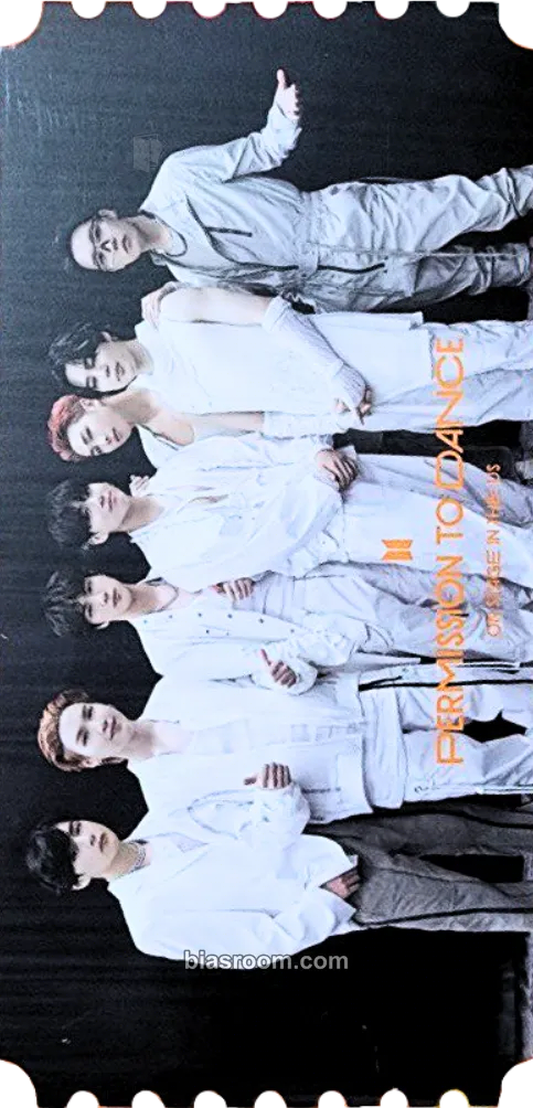 Permission To Dance On Stage in THE US Photocard - BTS - BTS K-pop photocard