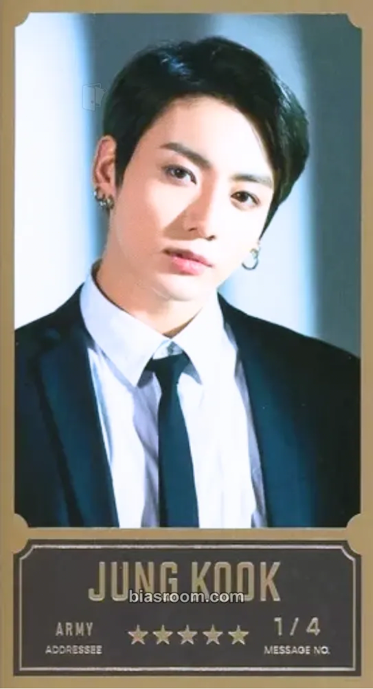 Jungkook Bang Bang Con The Live Photocard - BTS - BTS K-pop photocard