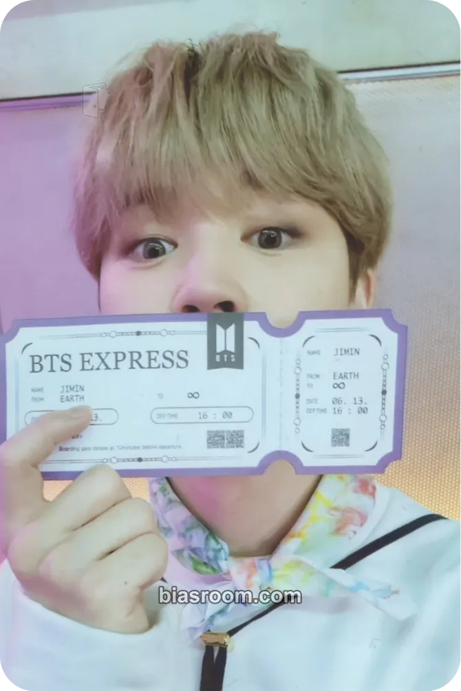 Jimin 2021 Muster Sowoozoo Photocard - BTS - BTS K-pop photocard