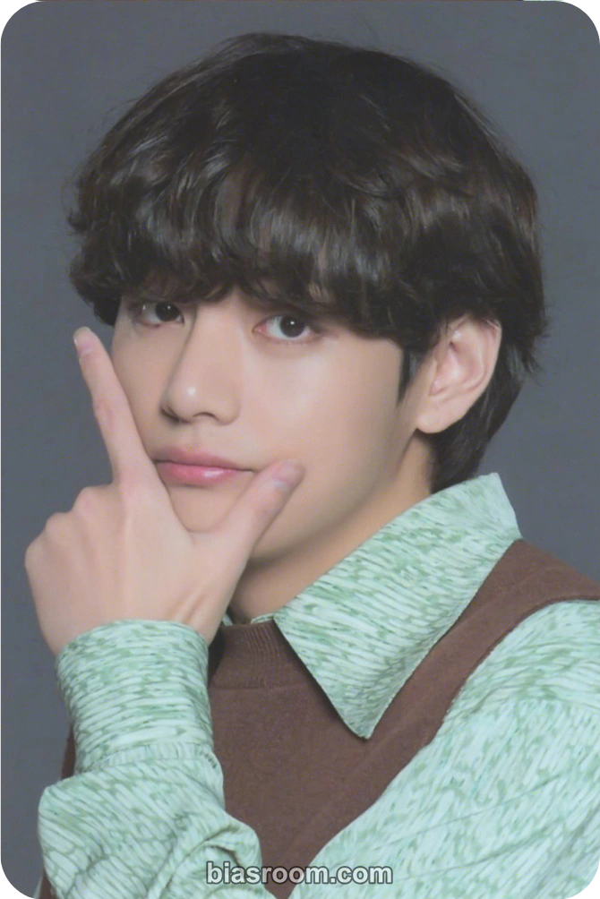 V 2021 Muster Sowoozoo Photocard - BTS - BTS K-pop photocard