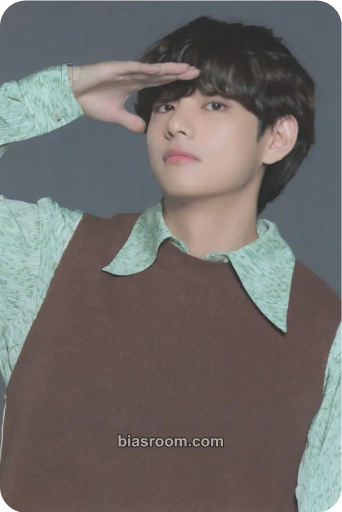 V 2021 Muster Sowoozoo Photocard - BTS - BTS K-pop photocard