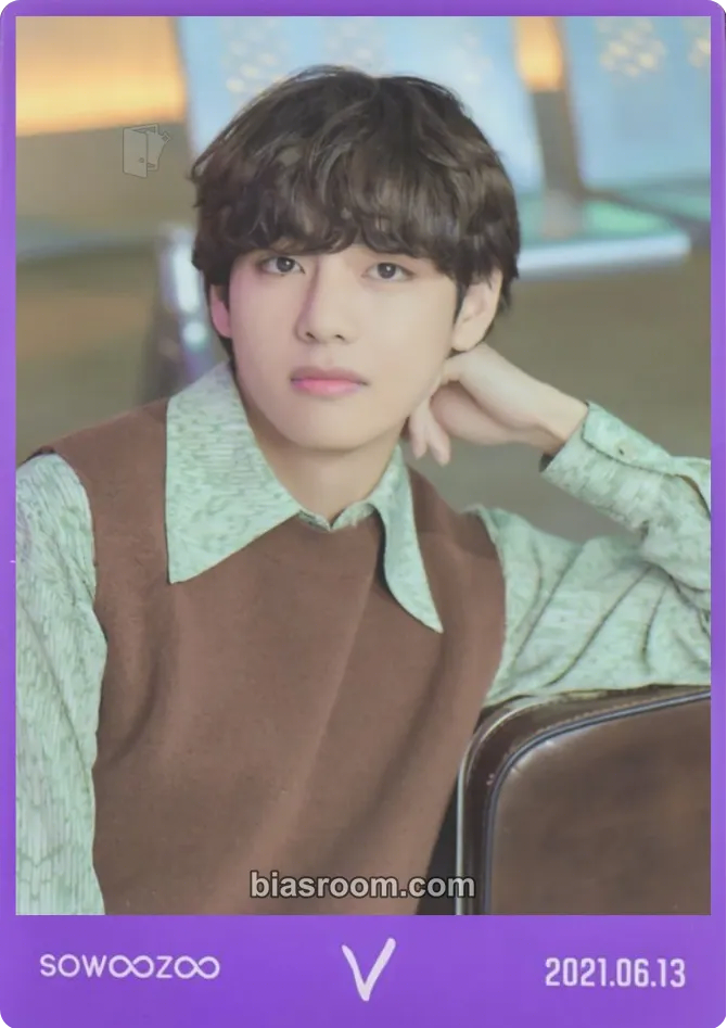 V 2021 Muster Sowoozoo Photocard - BTS - BTS K-pop photocard