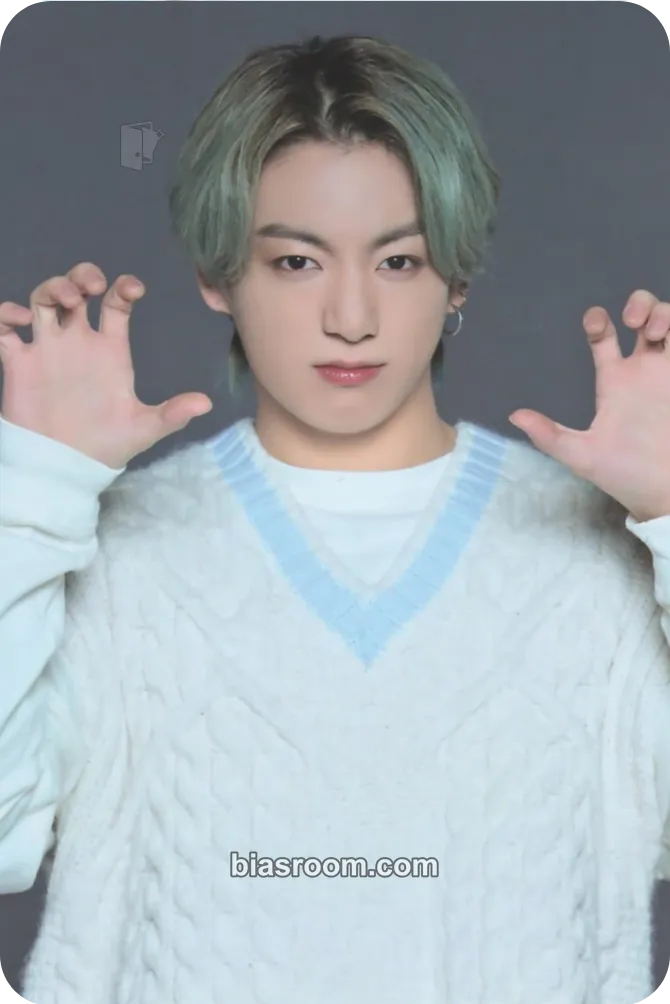 Jungkook 2021 Muster Sowoozoo Photocard - BTS - BTS K-pop photocard