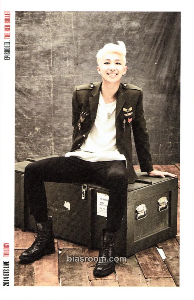 RM BTS Live Trilogy Episode II: The Red Bullet Photocard - BTS - BTS K-pop photocard