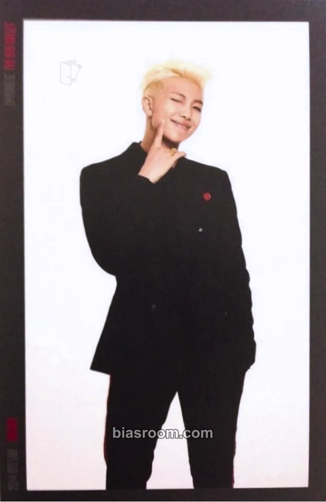 RM BTS Live Trilogy Episode II: The Red Bullet Photocard - BTS - BTS K-pop photocard