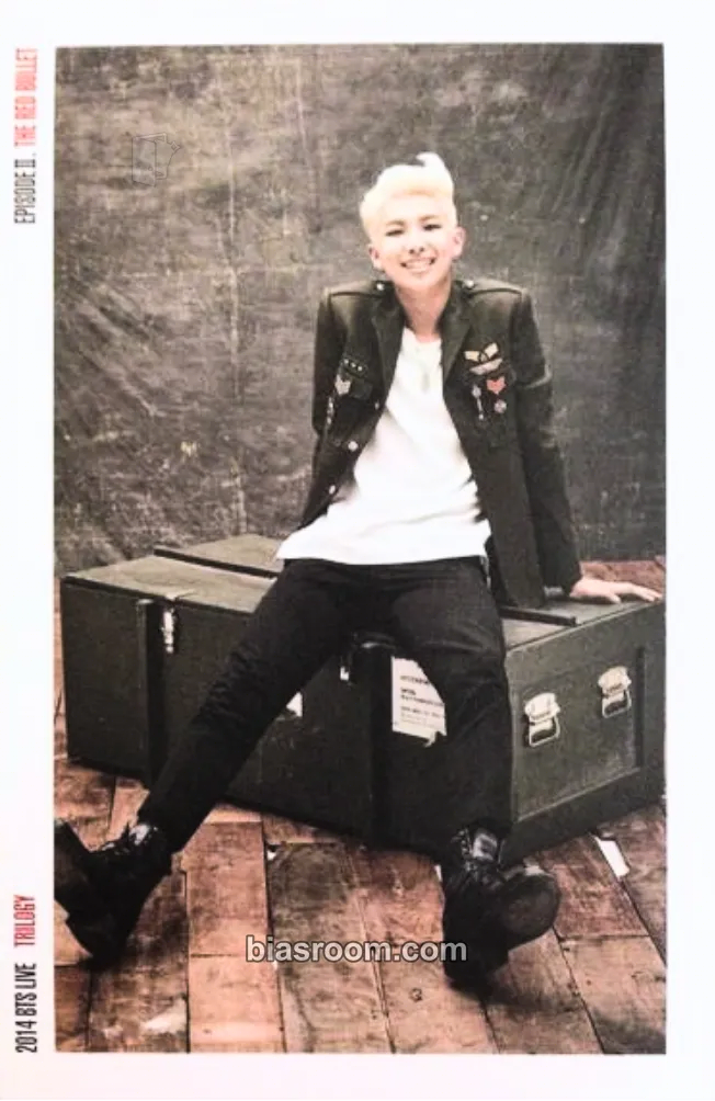 RM BTS Live Trilogy Episode II: The Red Bullet Photocard - BTS - BTS K-pop photocard