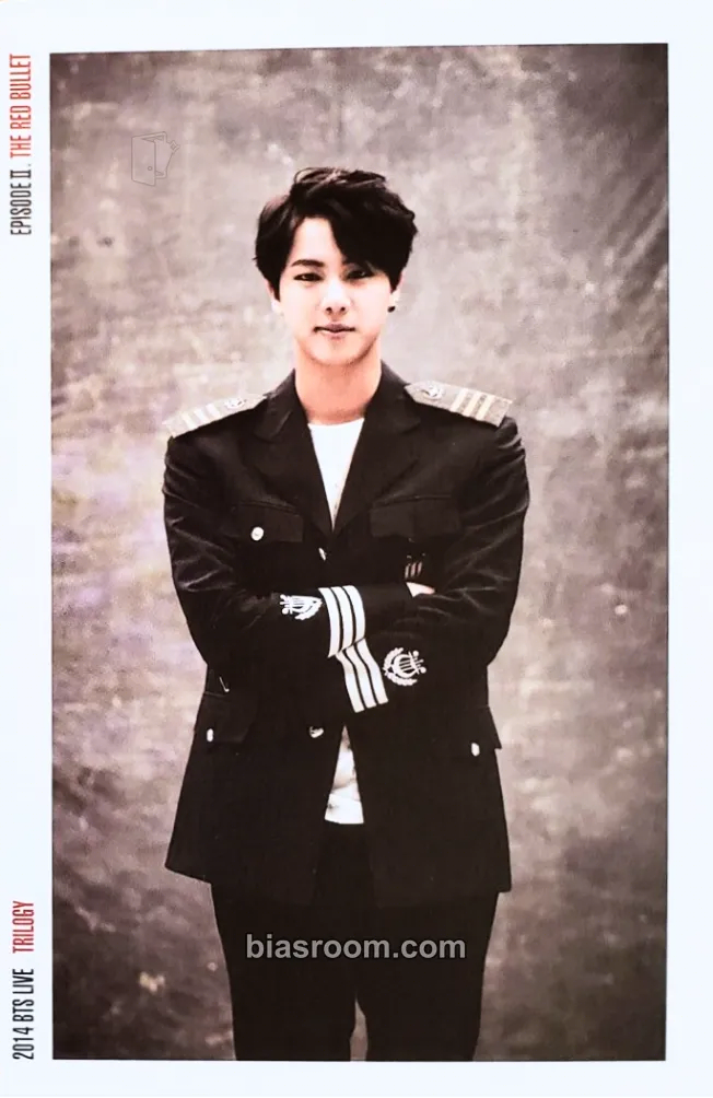 Jin BTS Live Trilogy Episode II: The Red Bullet Photocard - BTS - BTS K-pop photocard