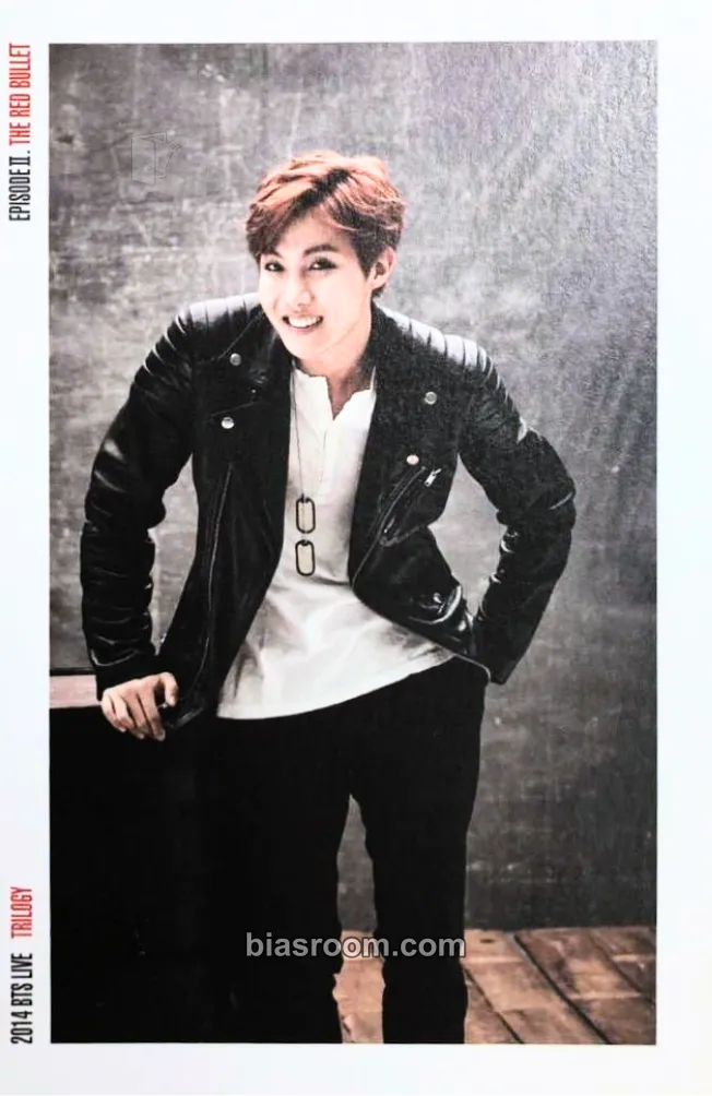 j-hope BTS Live Trilogy Episode II: The Red Bullet Photocard - BTS - BTS K-pop photocard
