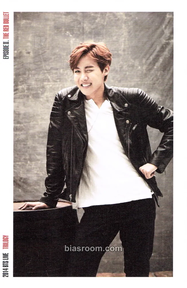 j-hope BTS Live Trilogy Episode II: The Red Bullet Photocard - BTS - BTS K-pop photocard