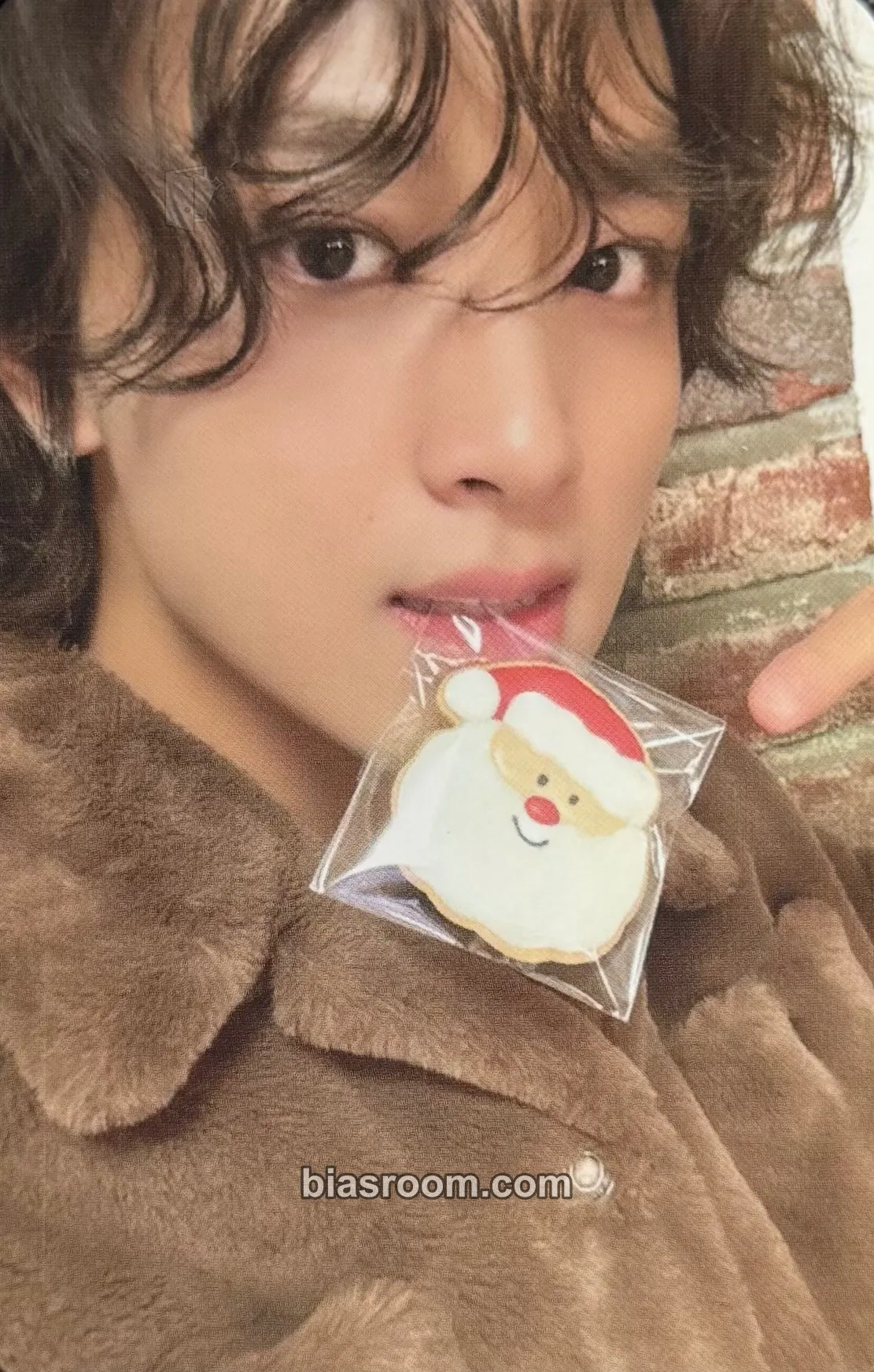 Haechan Pink Christmas 2023 Photocard - NCT - NCT K-pop photocard