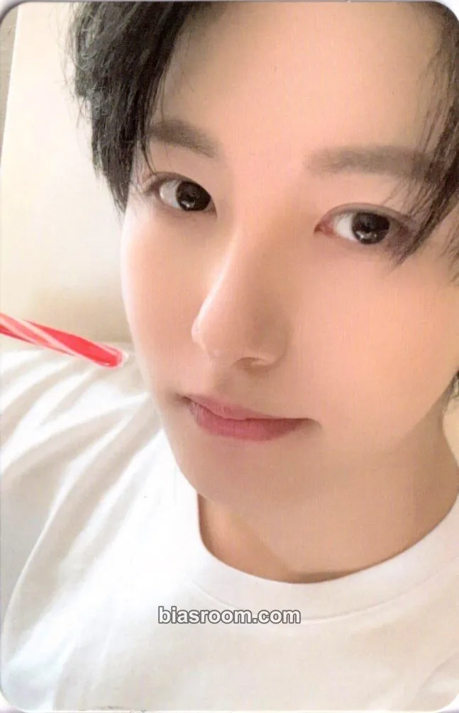 Renjun Pink Christmas 2023 Photocard - NCT - NCT K-pop photocard