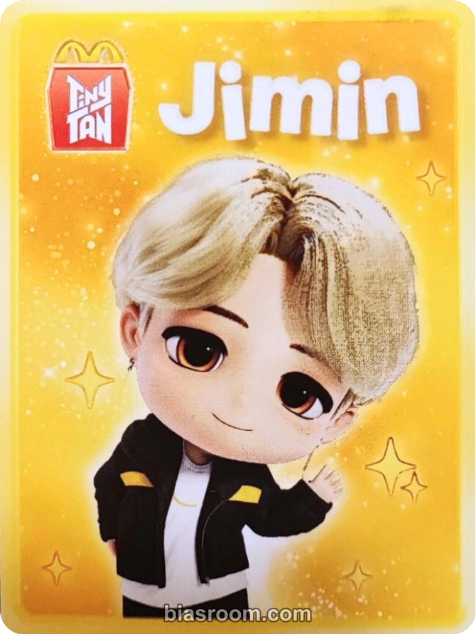 Jimin McDonald's Photocard - BTS - BTS K-pop photocard