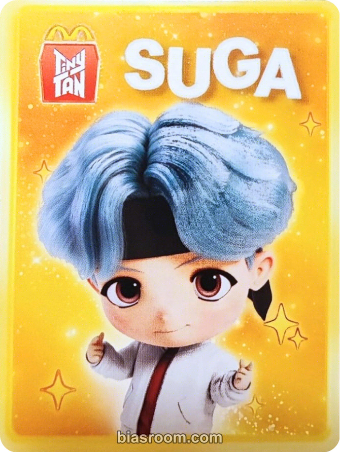 SUGA McDonald's Photocard - BTS - BTS K-pop photocard