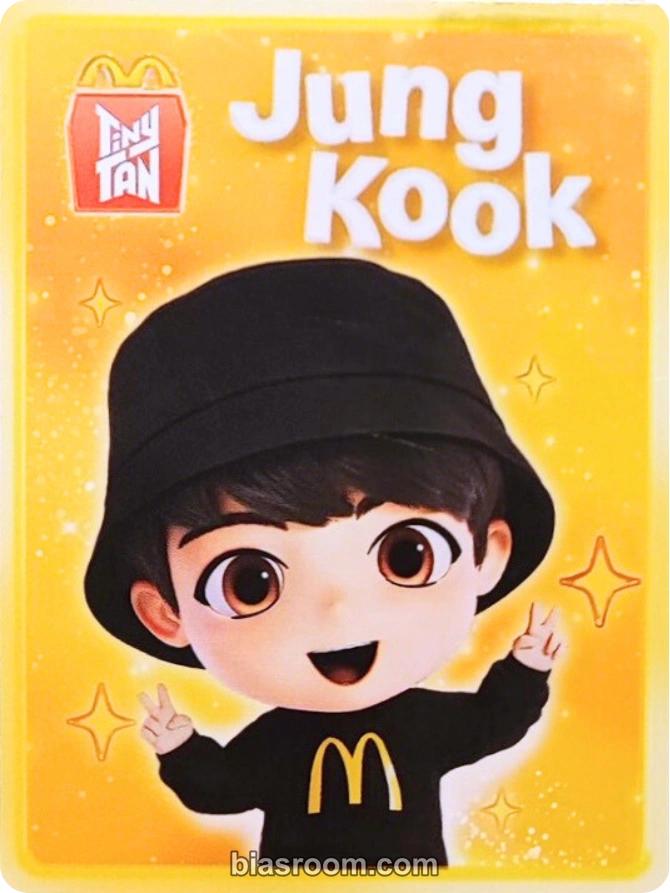 Jungkook McDonald's Photocard - BTS - BTS K-pop photocard