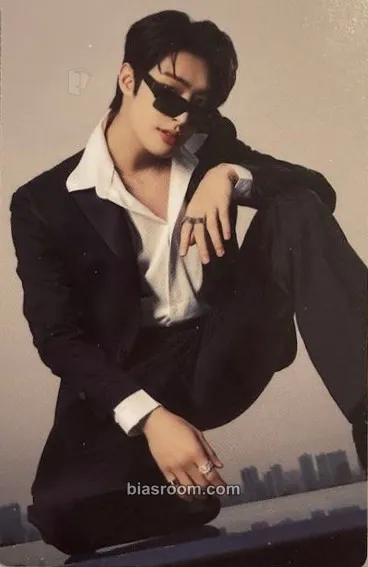 Mingi GOLDEN HOUR : Part.1 Photocard - ATEEZ - ATEEZ K-pop photocard