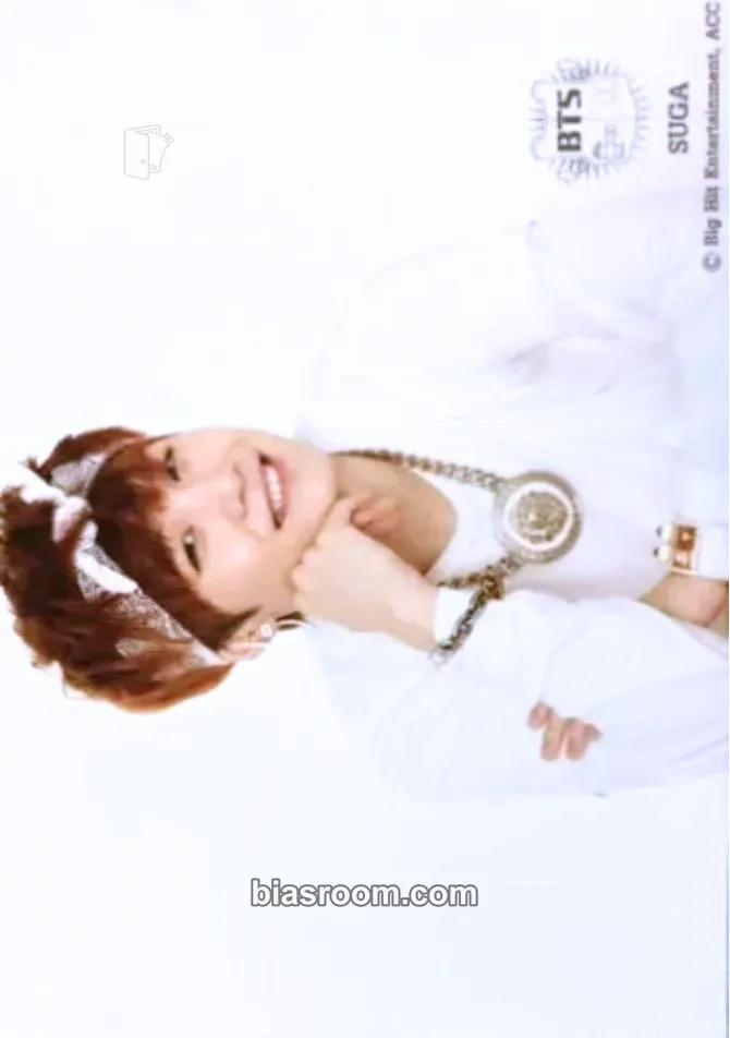 SUGA 1st Japan Showcase - NEXT STAGE Photocard - BTS - BTS K-pop photocard