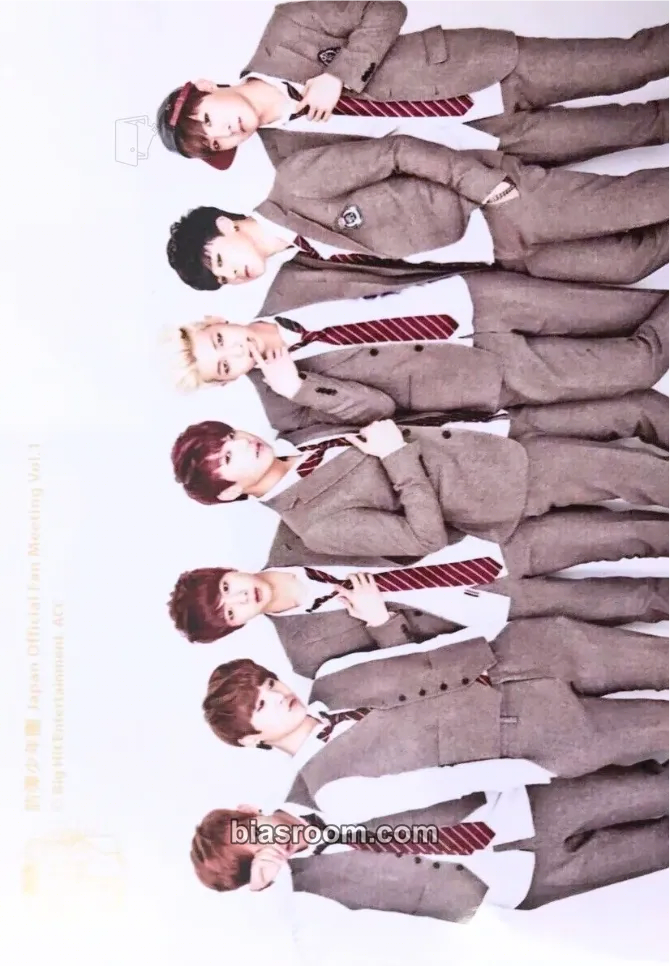 Japan Official Fanmeeting Vol.1 Photocard - BTS - BTS K-pop photocard