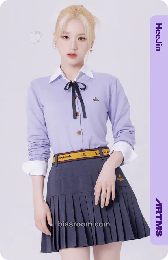 HeeJin Binary01 Physical Objekts Photocard - ARTMS - ARTMS K-pop photocard