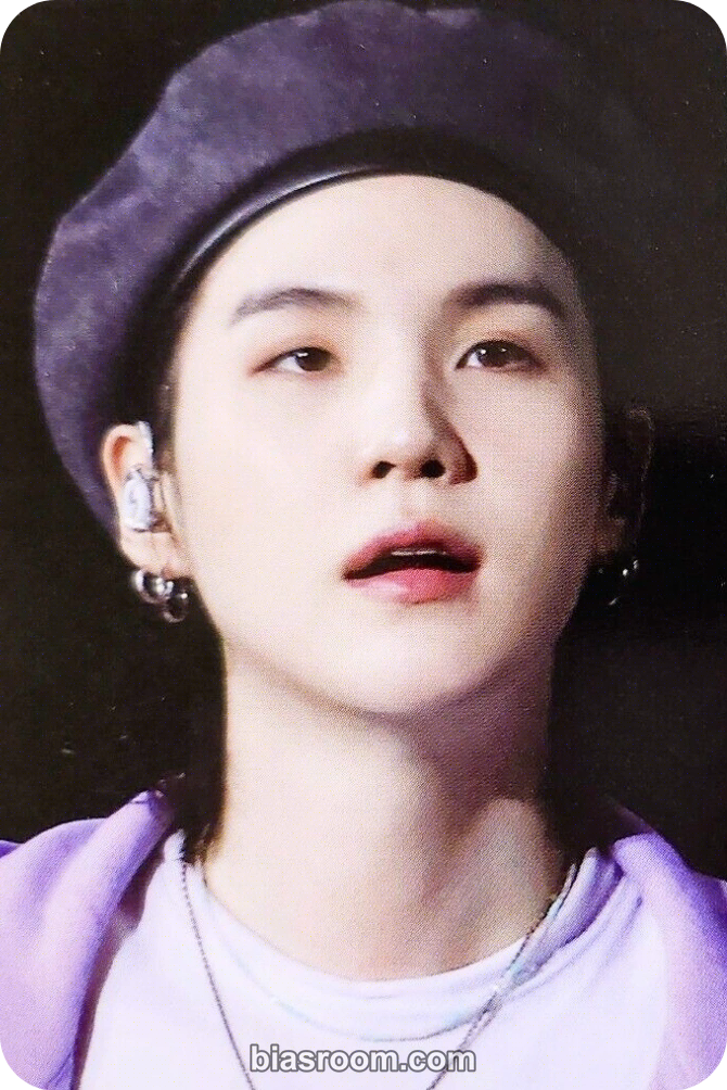 SUGA Yet To Come in Cinemas Photocard - BTS - BTS K-pop photocard