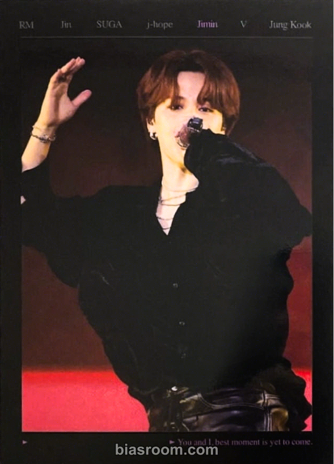 Jimin Yet To Come in Cinemas Photocard - BTS - BTS K-pop photocard