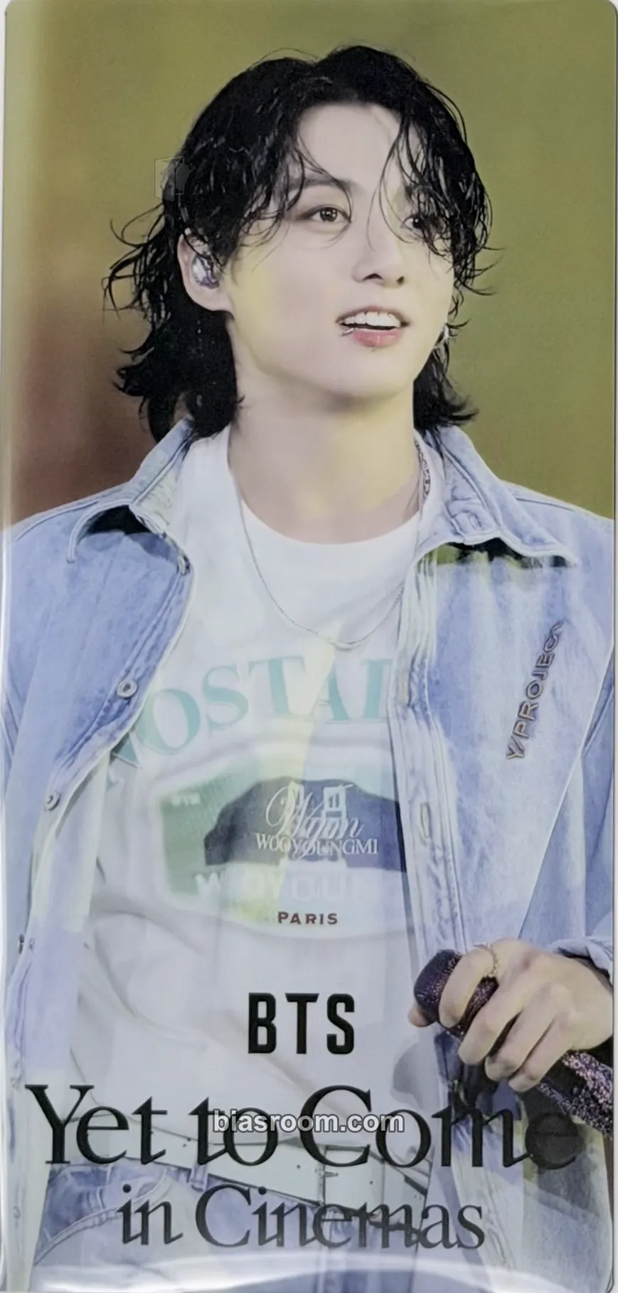 Jungkook Yet To Come in Cinemas Photocard - BTS - BTS K-pop photocard