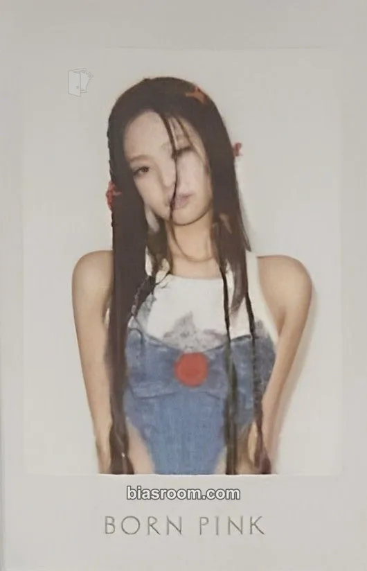 Jennie BORN PINK Photocard - BLACKPINK - BLACKPINK K-pop photocard