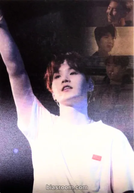 BTS - SUGA - Bring The Soul: The Movie Event postcard lenticular docu-series