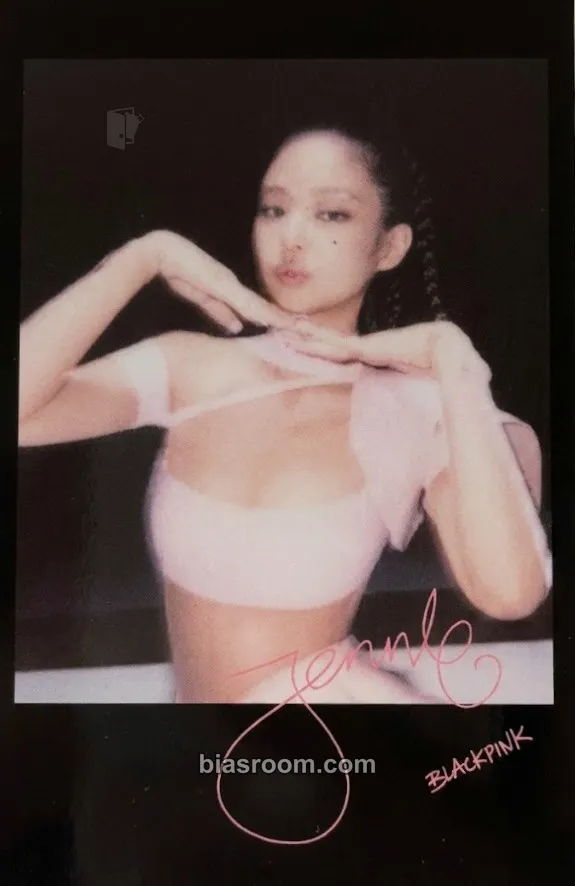 Jennie BORN PINK Photocard - BLACKPINK - BLACKPINK K-pop photocard