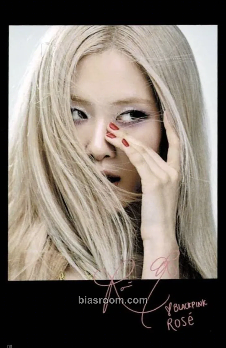 Rosé BORN PINK Photocard - BLACKPINK - BLACKPINK K-pop photocard
