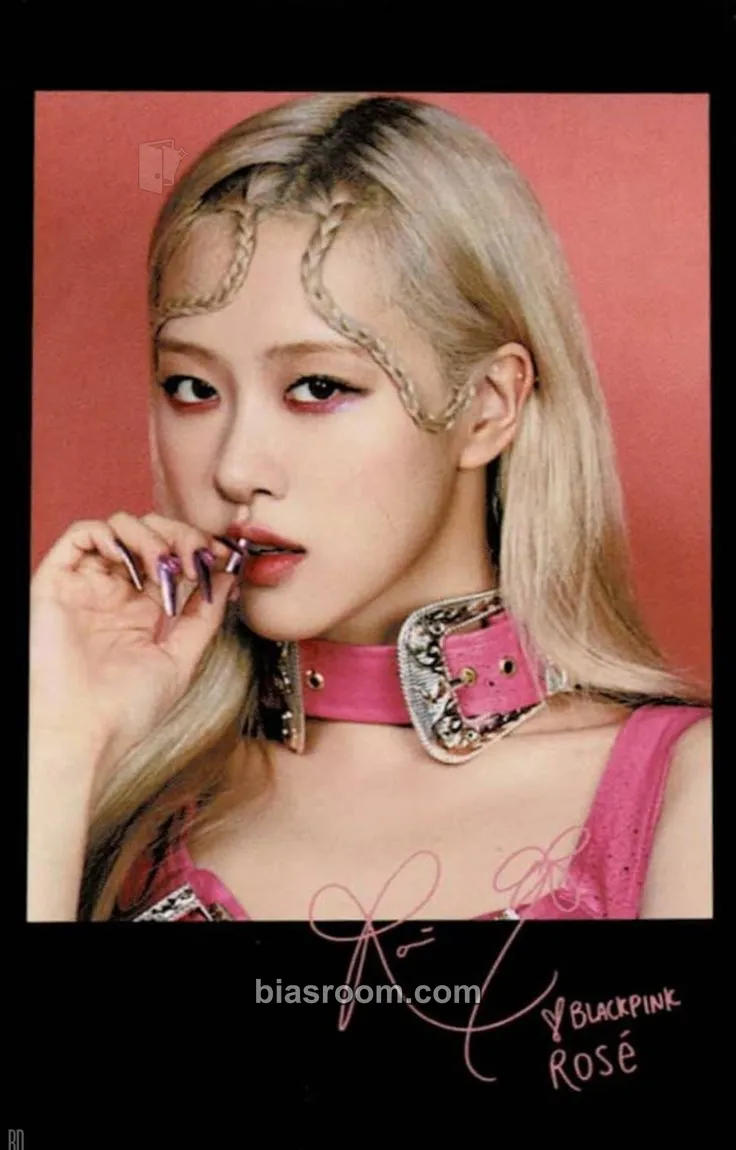 Rosé BORN PINK Photocard - BLACKPINK - BLACKPINK K-pop photocard