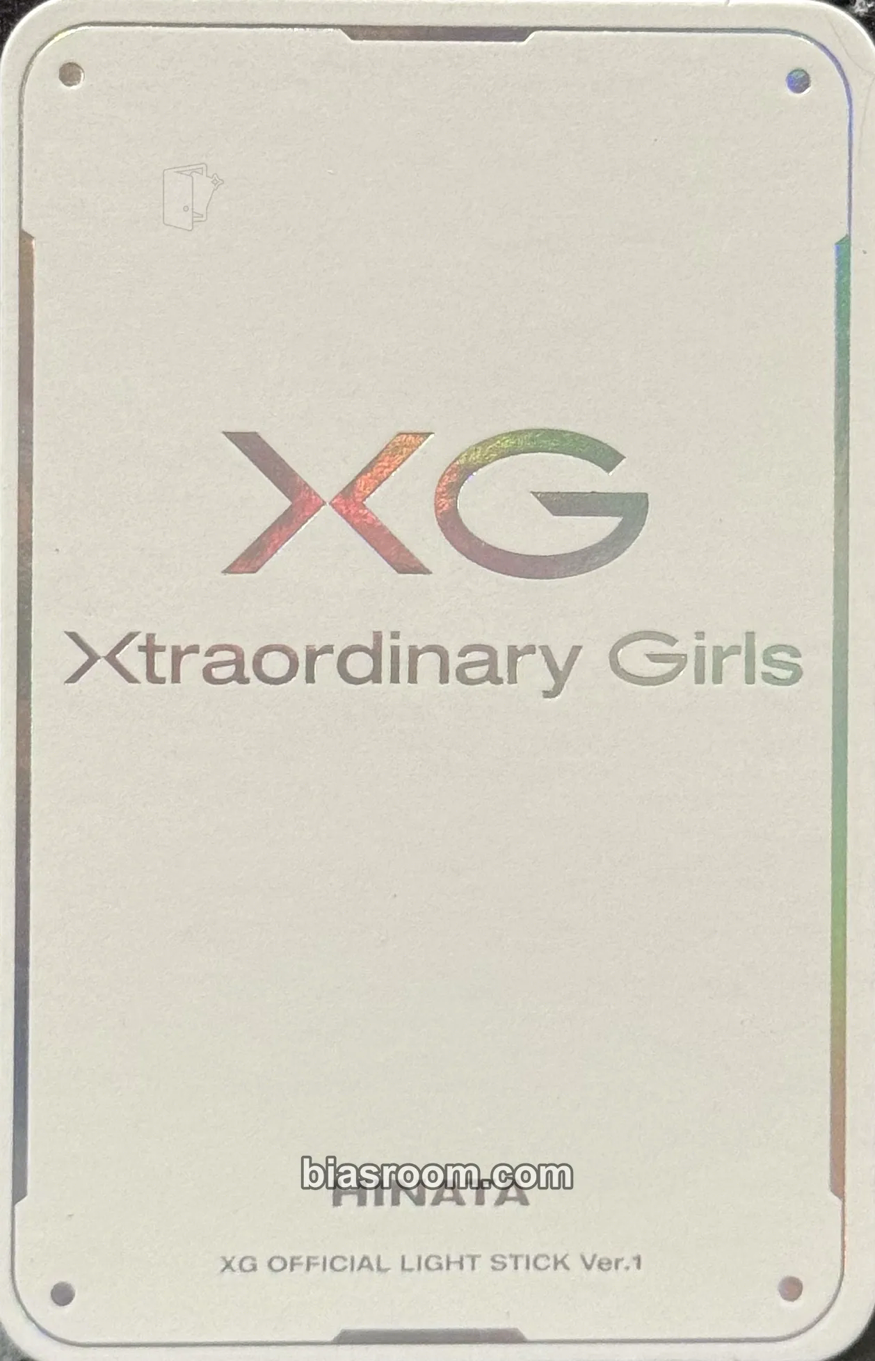 HINATA XG Official Light Stick Ver. 1 Photocard - XG | Bias Room