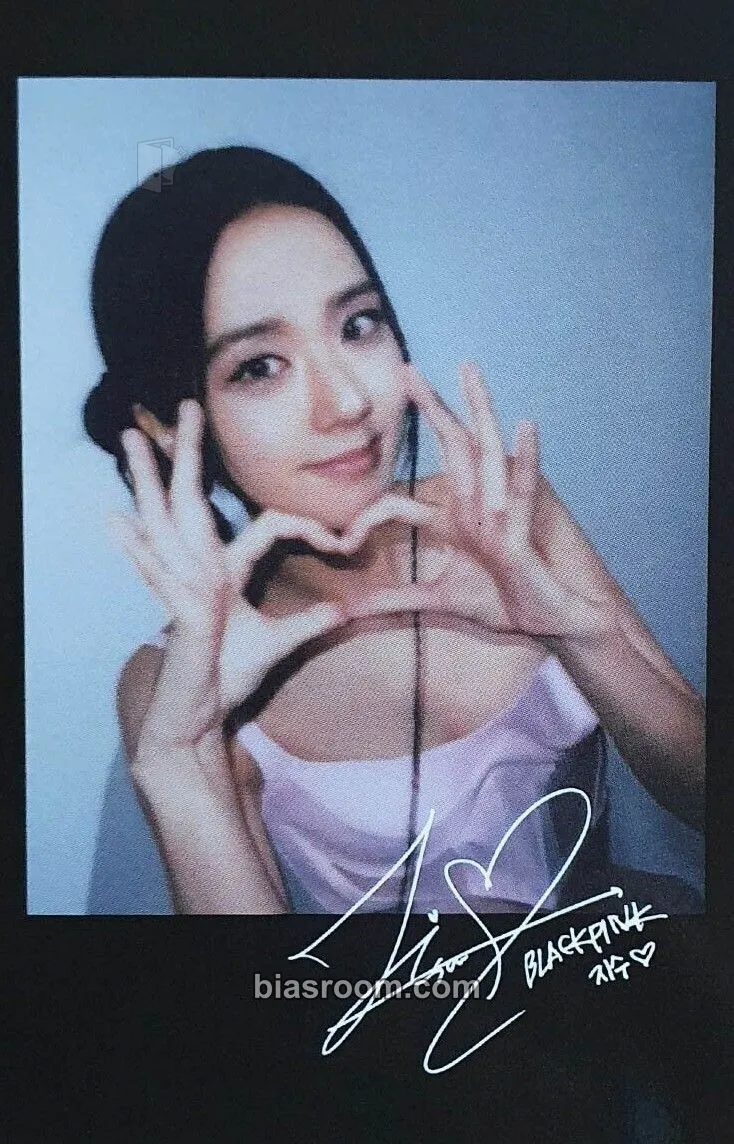 Jisoo BORN PINK Photocard - BLACKPINK - BLACKPINK K-pop photocard