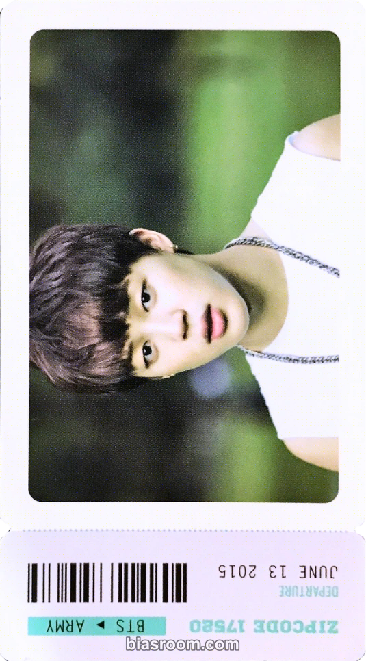 Jimin 2nd Muster - ZIP CODE : 17520 Photocard - BTS - BTS K-pop photocard