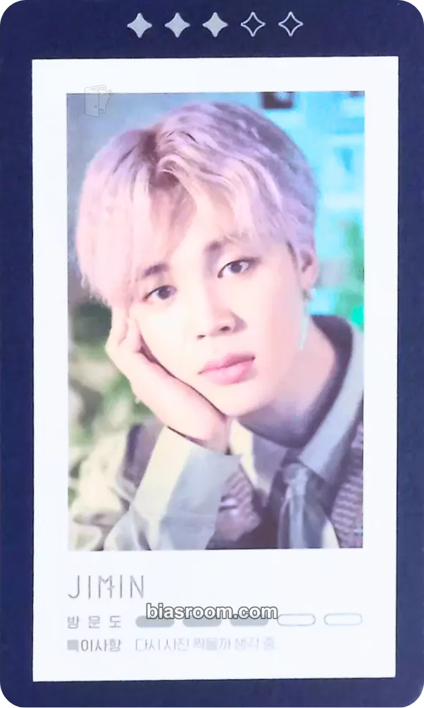 Jimin 5th Muster - Magic Shop Photocard - BTS - BTS K-pop photocard