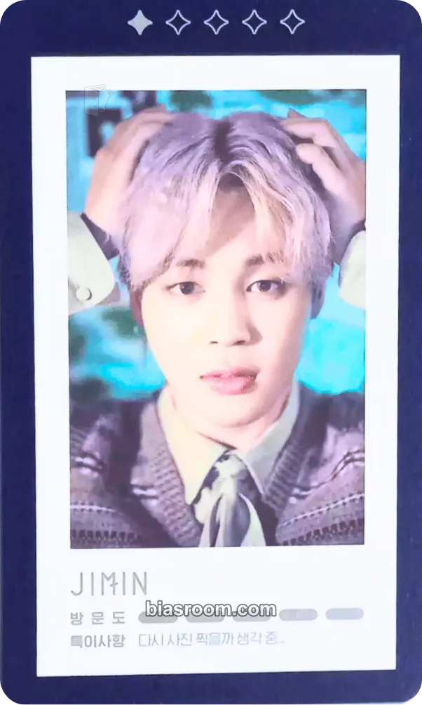 Jimin 5th Muster - Magic Shop Photocard - BTS - BTS K-pop photocard