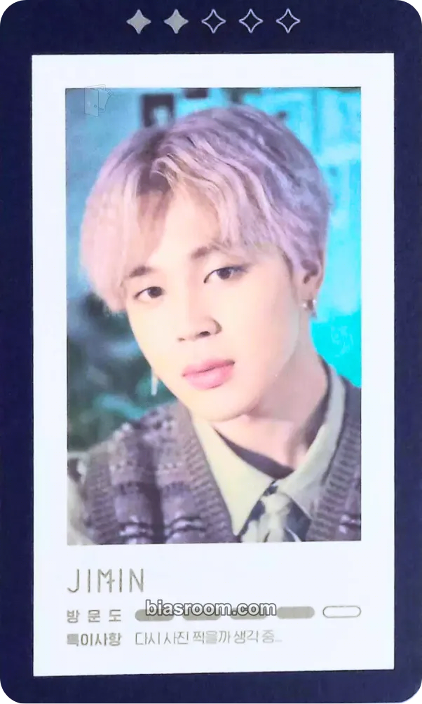 Jimin 5th Muster - Magic Shop Photocard - BTS - BTS K-pop photocard