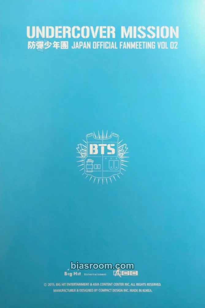 RM Japan Official Fanmeeting Vol.2 - Undercover Mission Photocard