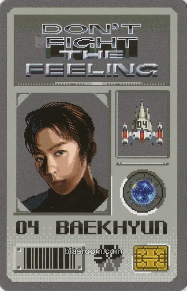 Baekhyun Don't Fight the Feeling Photocard - EXO - EXO K-pop photocard
