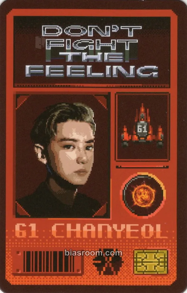 Chanyeol Don't Fight the Feeling Photocard - EXO - EXO K-pop photocard