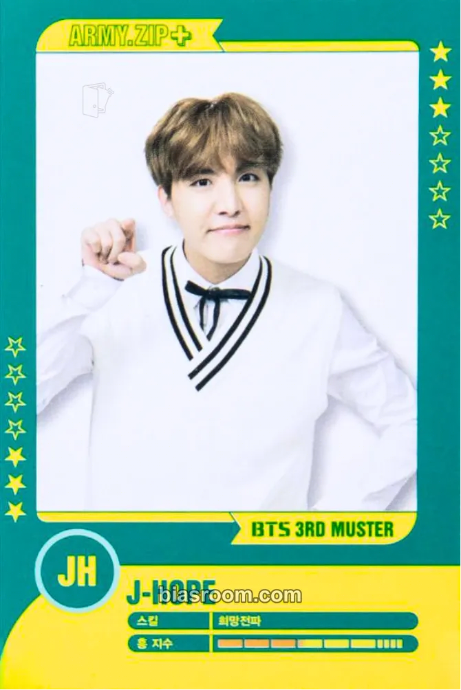 j-hope 3rd Muster - ARMY.ZIP+ Photocard - BTS - BTS K-pop photocard