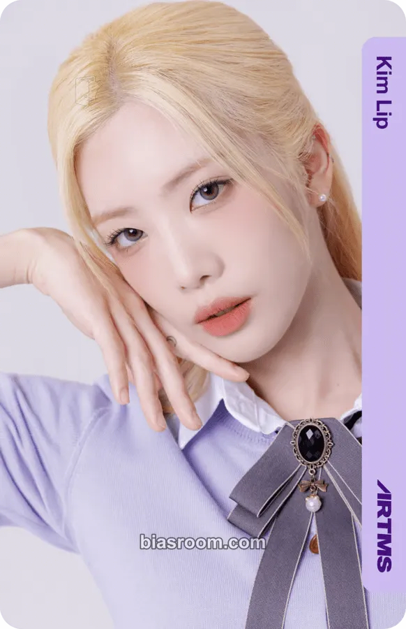 Kim Lip Binary01 Physical Objekts Photocard - ARTMS - ARTMS K-pop photocard