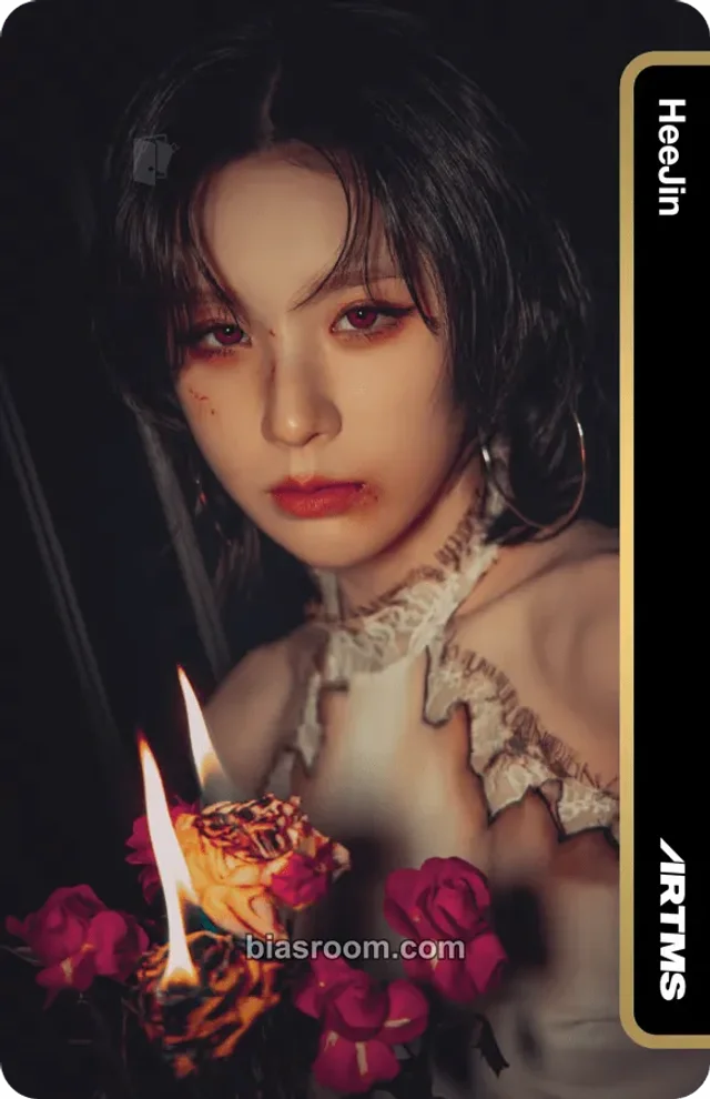 ARTMS - HeeJin - BURN Album album photocard
