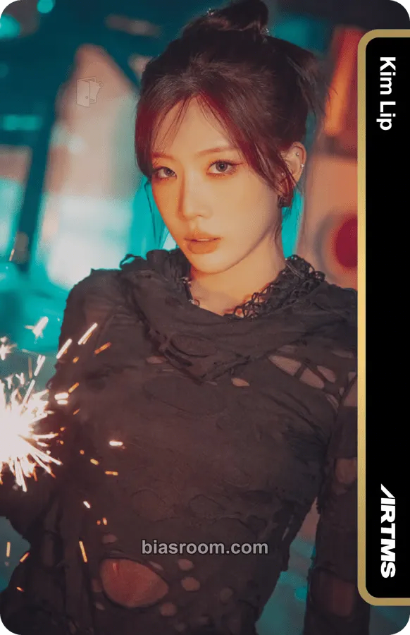 Kim Lip BURN Photocard - ARTMS - ARTMS K-pop photocard
