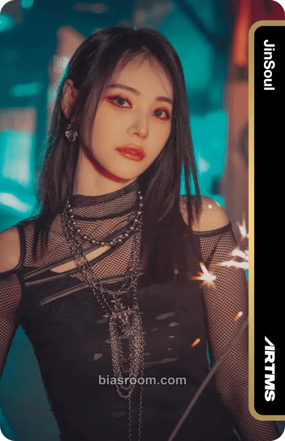 JinSoul BURN Photocard - ARTMS - ARTMS K-pop photocard